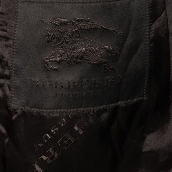 BURBERRY PRORSUM linen wool pea coat made in Italy - Picture 3 of 4